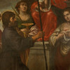 Madonna con Gesù bambino in trono