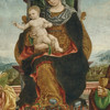 Maria con il Bambino in trono circondata da san Matteo e san Giovanni evangelista