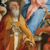 La Vergine tra san Francesco, san Bellino, il Battista e san Domenico