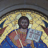 Gesù Cristo giudice (lunetta del portale d'ingresso)