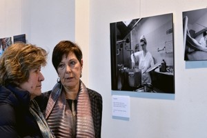 Susanna Camusso alla presentazione della mostra Volti di donna, volti di lavoratrici