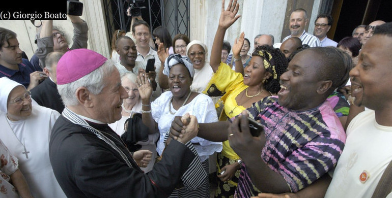 «Spero che il mio successore venga nominato presto – ha dichiarato il vescovo ai giornalisti – la voglia di partire è tanta»