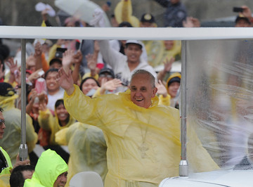 L'arrivo di papa Francesco