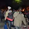 I profughi hanno alzato la loro voce per le condizioni negli hub