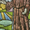 San Francesco, vetrata dell'abside
