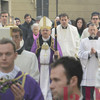 Il vescovo in pellegrinaggio