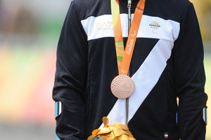 Giancarlo Masini: bronzo nella cronometro di ciclismo categoria C1