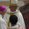 Con il padovano Egidio Caporello, vescovo emerito di Mantova