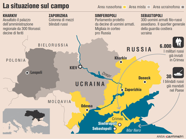 In Ucraina ancora alta tensione nella regione del Donbass