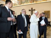 I rabbini d’Europa col papa: antisemitismo e violenze sui cristiani, condanna unanime