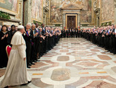 Papa Francesco: il primo discorso ai diplomatici 
