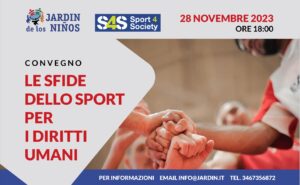 28 novembre. Convegno “Le sfide dello sport per i diritti umani”
