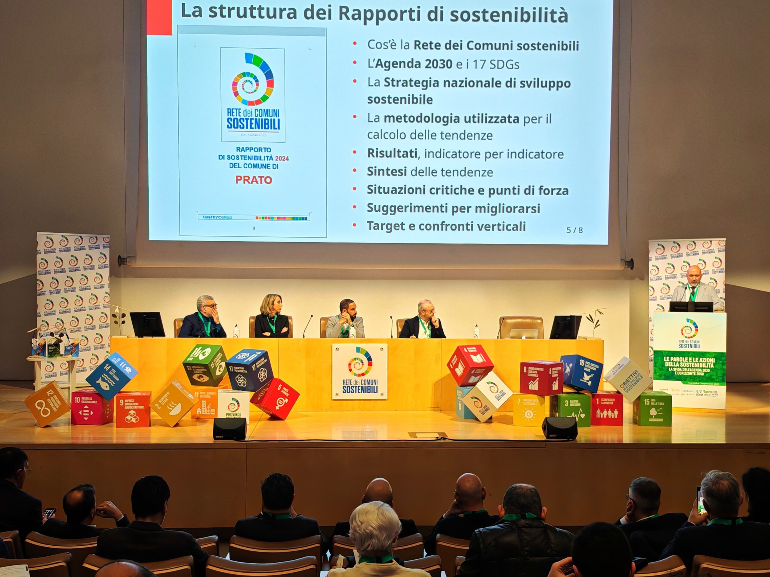 L'assemblea 2025 della Rete (Foto Rete Comuni sostenibili)