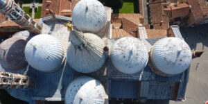 Basilica del Santo. La nebbia salverà le cupole