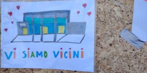 Thiene. Abbracci che spengono le fiamme