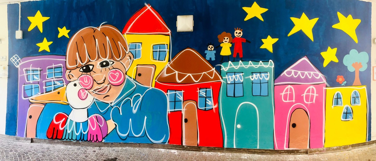 Carolì. Nei murales un caleidoscopio di colori, emozioni e vita