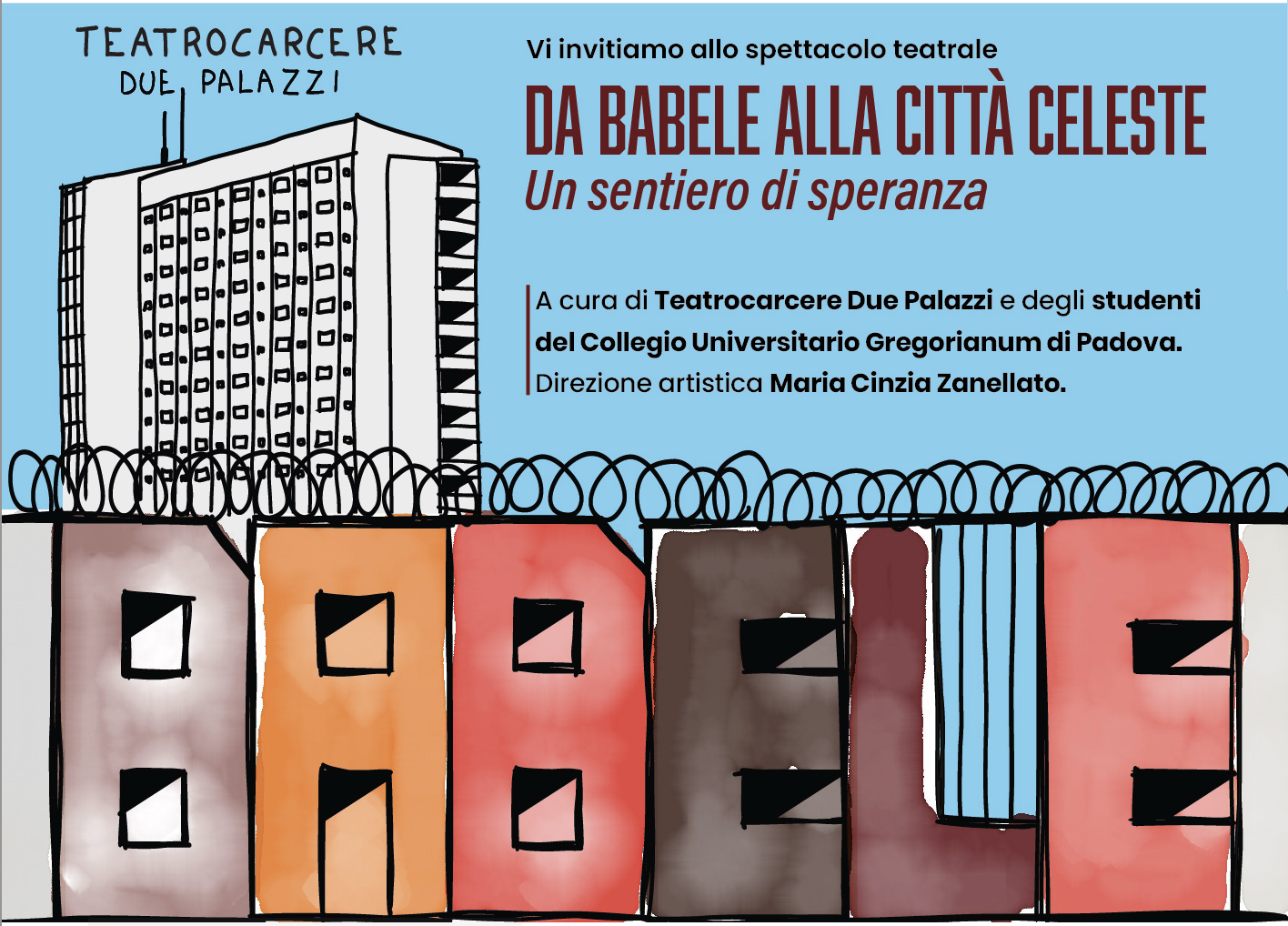 Teatrocarcere Due Palazzi e Gregorianum: spettacolo all’Opsa