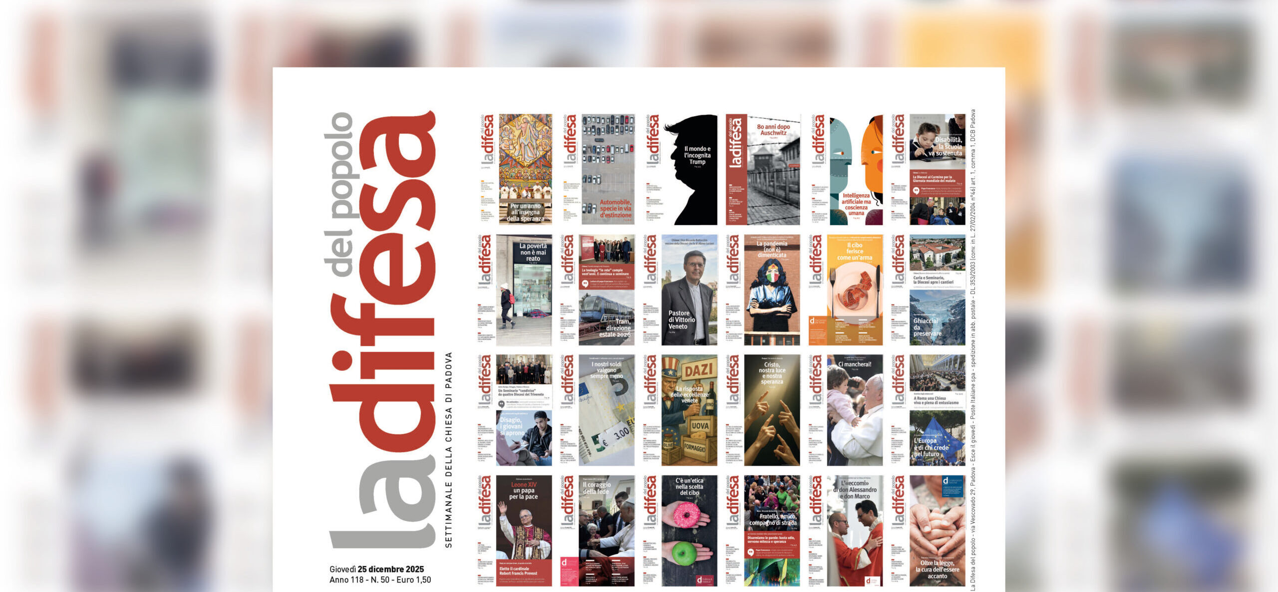 Con voi, cari lettori. A Natale e oltre