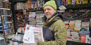 Maurizio Quaglia, cuore di edicolante