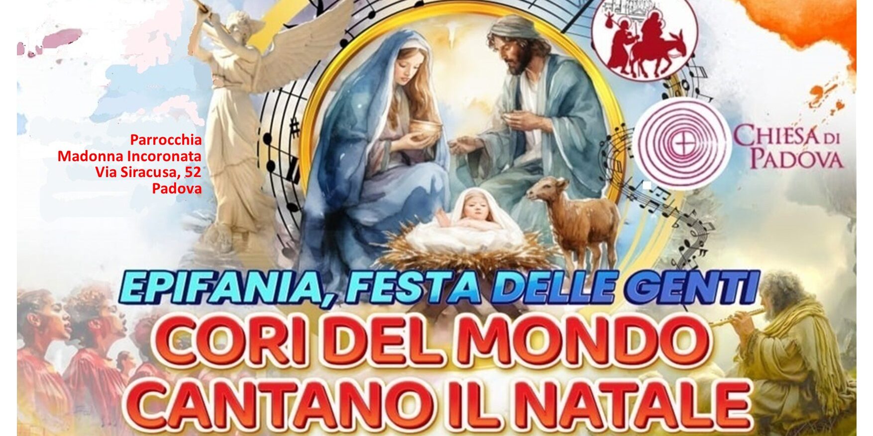 Epifania – Festa delle Genti: a Padova i cori del mondo cantano il Natale