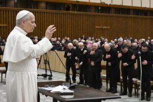 Leone XIV incontra il clero romano: “ritornare ad annunciare il Vangelo”