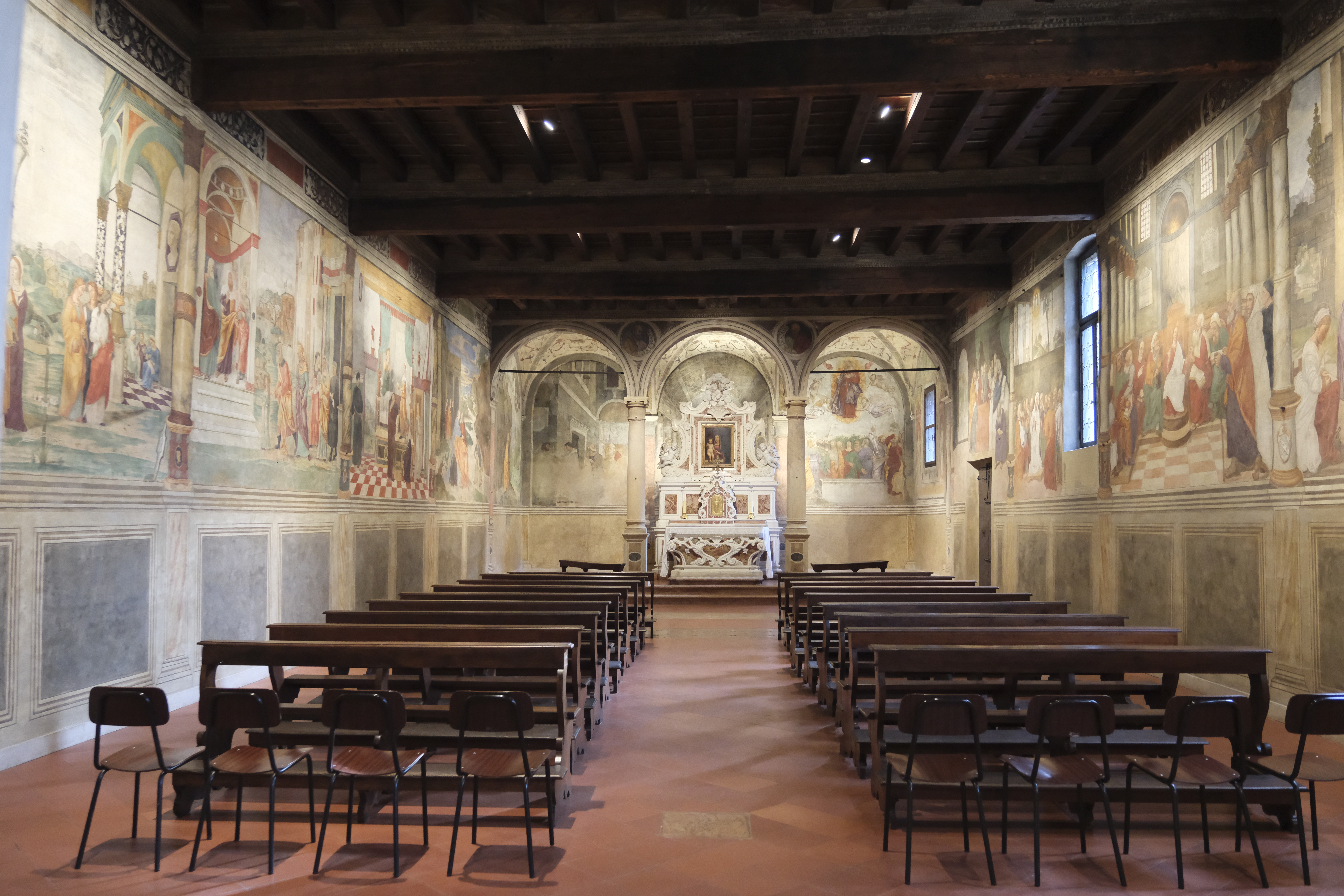 Carmine in Padova. Scoletta, nuova luce per valorizzarla