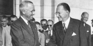 Il cappotto del ministro Tajani. Come nel 1947, anche questo viaggio è questione di dignità