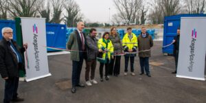 Arcella. Taglio ufficiale per il nuovo centro raccolta