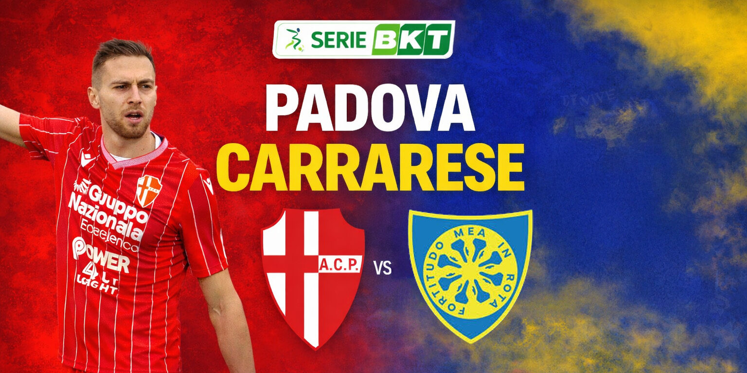 Padova, contro la Carrarese una serata da affrontare con intensità e carattere