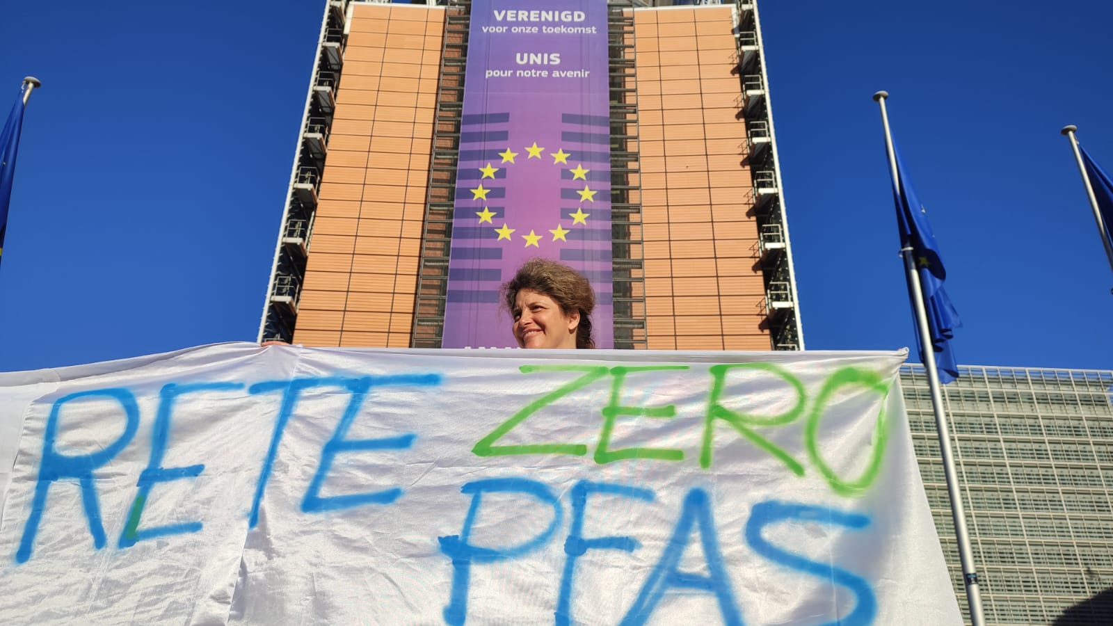 La Rete Zero Pfas e le mamme venete a Bruxelles: «Subito lo stop alle sostanze tossiche»