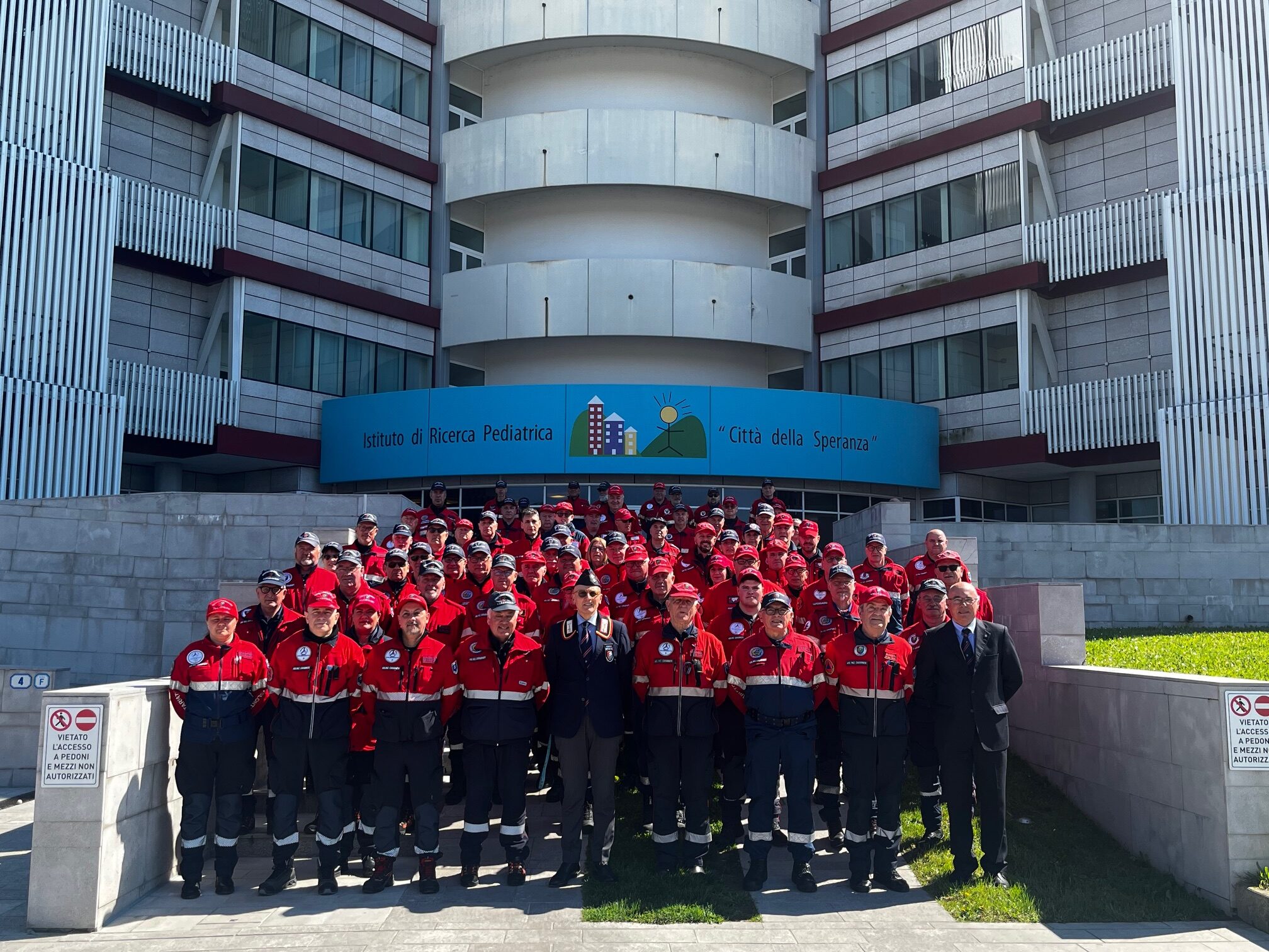 Volontariato e Protezione Civile, 150 soci ANC a convegno alla Città della Speranza