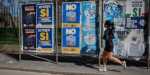 Al voto per il referendum costituzionale in materia di giustizia