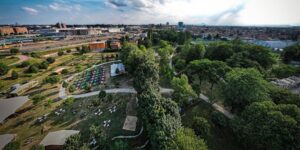 Il parco Milcovich sempre più verde