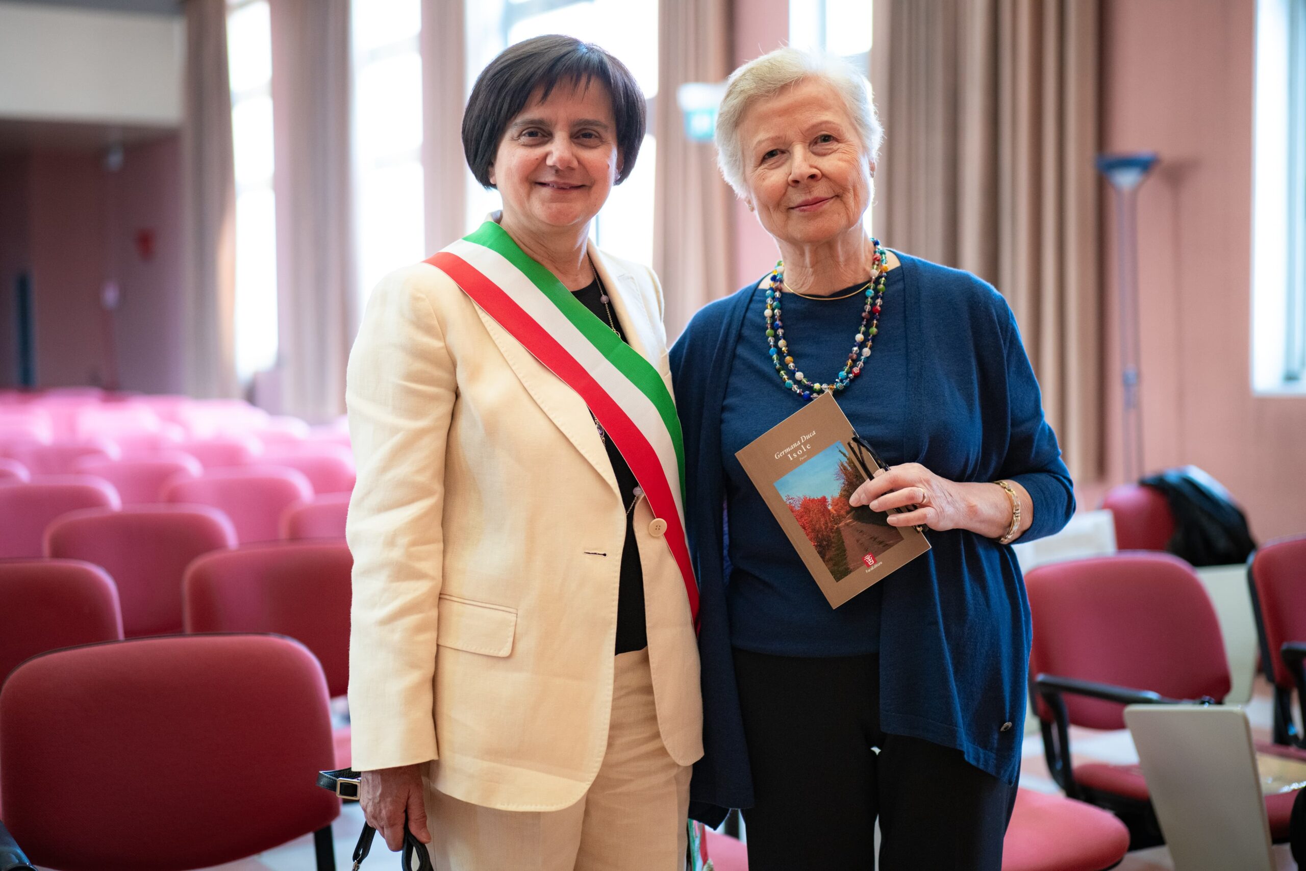 La vincitrice Germana Duca con la sindaca di Camposampiero Katia Maccarrone