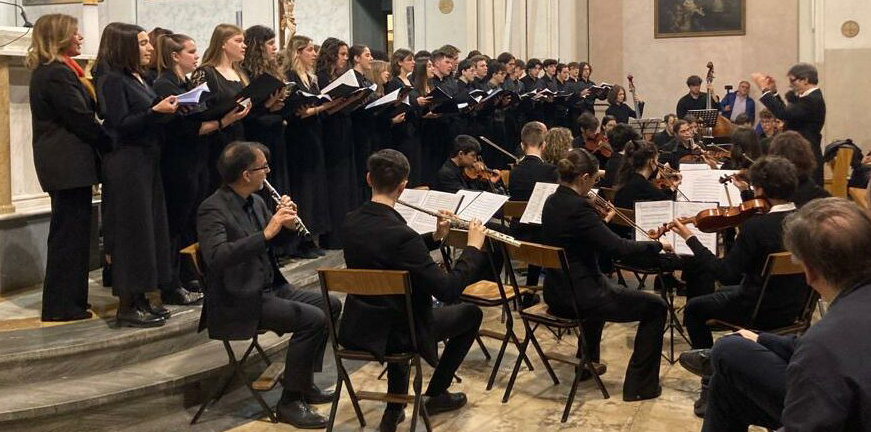 Allievi e docenti (foto Patuelli)