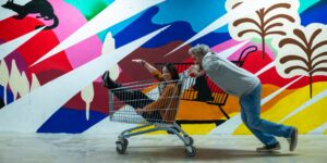 Monselice. Il murale fatto dagli studenti