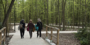 Taglio del nastro per il nuovo parco Guizza