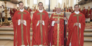 Don Filippo, don Marco e don Tommaso sono diventati preti