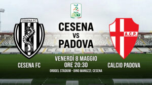 Padova, l’ultimo atto a Cesena