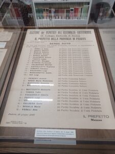 Dall’Archivio di Padova le madri costituenti del 1946