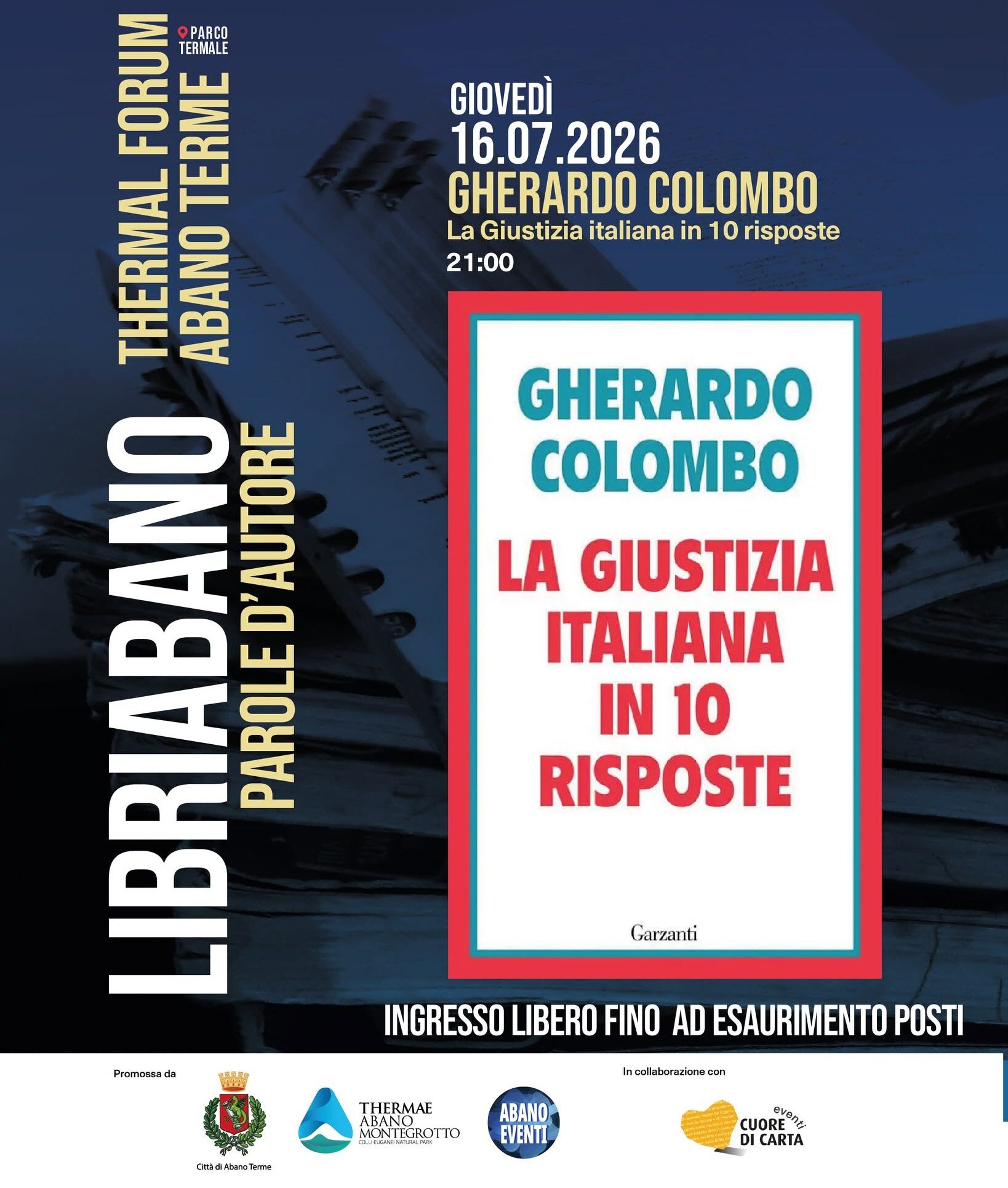 Il tema della giustizia e della cittadinanza a LibriAbano