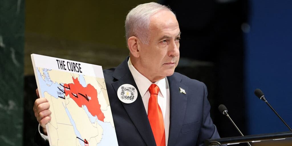 Netanyahu. Dentro una girandola geometrica