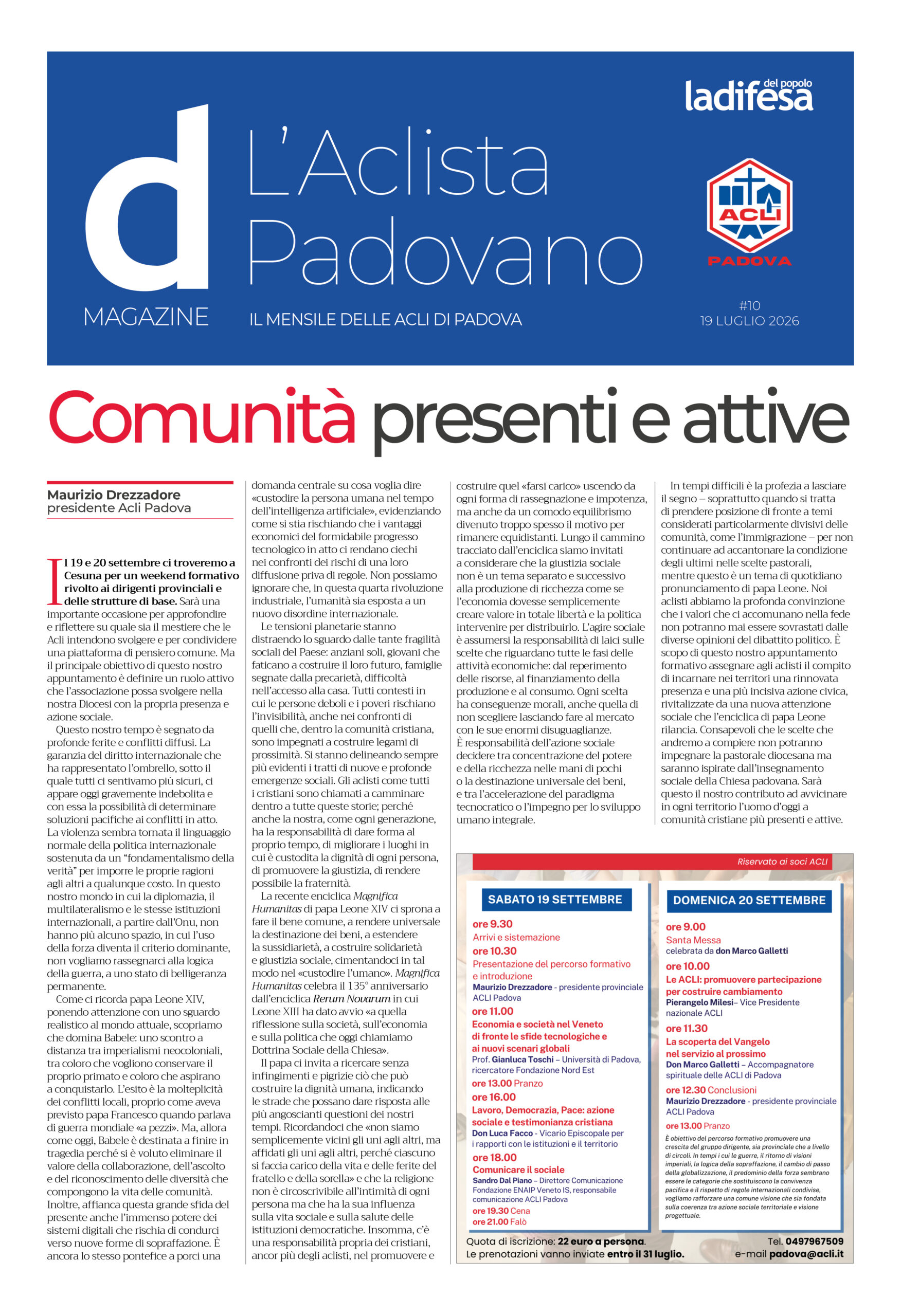 L'Aclista padovano #10 2026