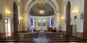 Villa di Teolo. Chiesa parrocchiale di nuovo agibile