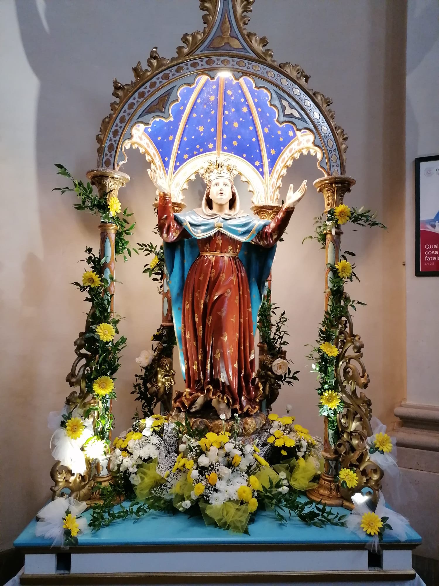 Cartura si stringe alla sua patrona, l’Assunta