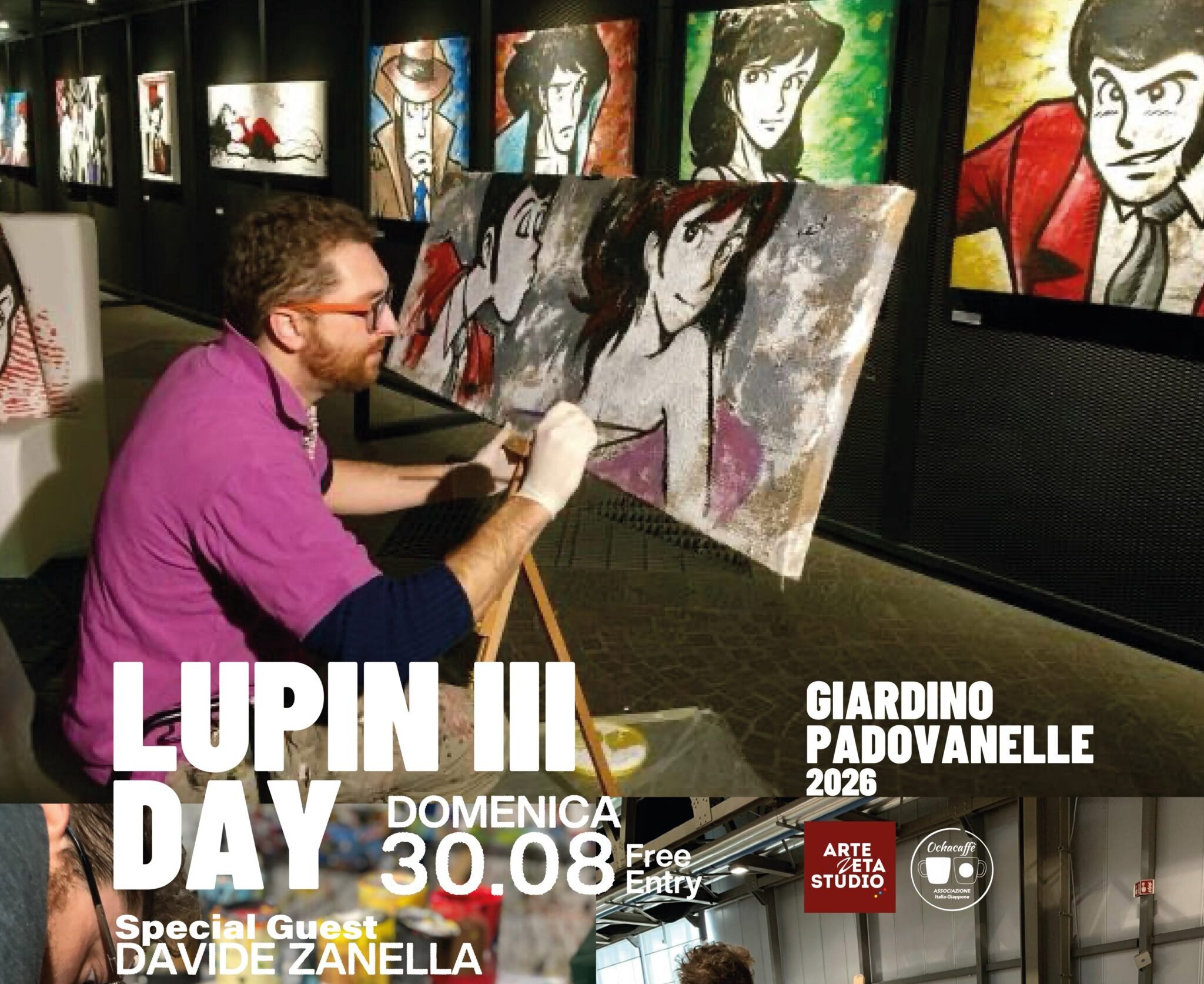 Alle Padovanelle una giornata dedicata a Lupin, il ladro gentiluomo dei fumetti