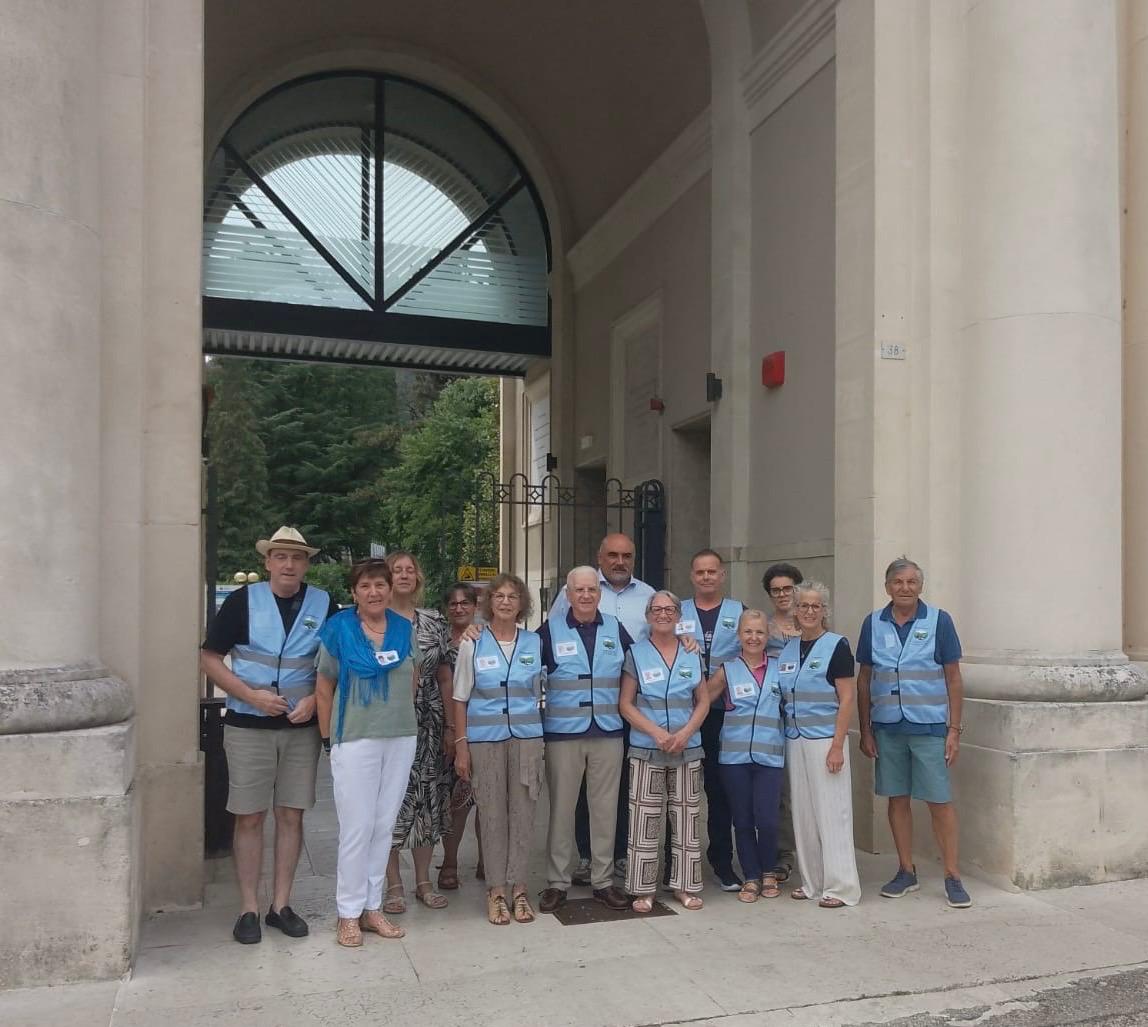 Il gruppo all’inaugurazione della sede.