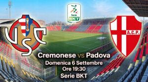 Il Padova sfida la Cremonese