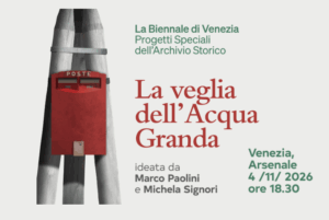 Lettere civili alla Venezia del 2066. Marco Paolini e “La veglia dell’Acqua Granda”
